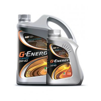 ГАЗПРОМНЕФТЬ G-Energy F Synth 5w40 (4л) масло синтетическое C2/C3 ГАЗПРОМНЕФТЬ G-Energy F Synth 5w40 (4л) масло синтетическое C2/C3