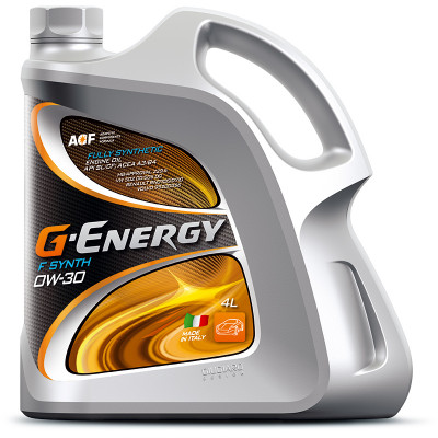ГАЗПРОМНЕФТЬ G-Energy F Synth 0w30 (4л) масло синтетическое C2/C3 ГАЗПРОМНЕФТЬ G-Energy F Synth 0w30 (4л) масло синтетическое C2/C3