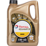 TOTAL Синтетика QUARTZ  ENERGY 9000  MPV  5w40  (4л) API SN, ACEA A3/B4, Hyundai, KIA
