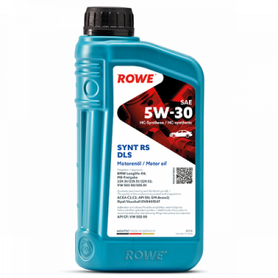 Масло моторное ROWE HIGHTEC SYNT RS DLS SAE 5W-30 (1л) 20118-0010-99 Масло моторное ROWE HIGHTEC SYNT RS DLS SAE 5W-30 (1л) 20118-0010-99