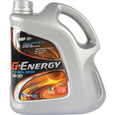 ГАЗПРОМНЕФТЬ G-Energy F Synth C2/C3 5w30 (4л) масло синтетическое ГАЗПРОМНЕФТЬ G-Energy F Synth C2/C3 5w30 (4л) масло синтетическое
