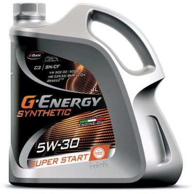 ГАЗПРОМНЕФТЬ G-Energy SynthSuperStar 5w30 (4л) масло синтетическое ГАЗПРОМНЕФТЬ G-Energy SynthSuperStar 5w30 (4л) масло синтетическое