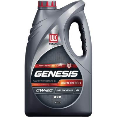 ЛУКОЙЛ GENESIS ARMORTECH JP 0w20 (4л) Синтетика ЛУКОЙЛ GENESIS ARMORTECH JP 0w20 (4л) Синтетика