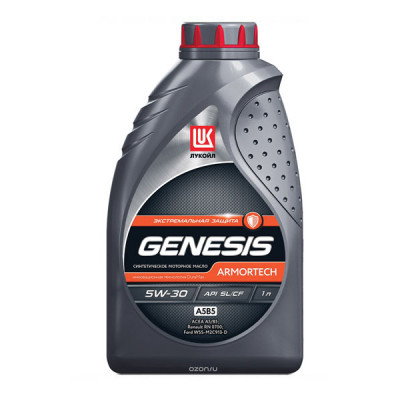 ЛУКОЙЛ GENESIS ARMORTECH A5/B5 5w30 (1л) Синтетика SL/CF ЛУКОЙЛ GENESIS ARMORTECH A5/B5 5w30 (1л) Синтетика SL/CF