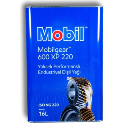 MOBIL GEAR 600 XP 220, (16л) масло редукторное MOBIL GEAR 600 XP 220, (16л) масло редукторное