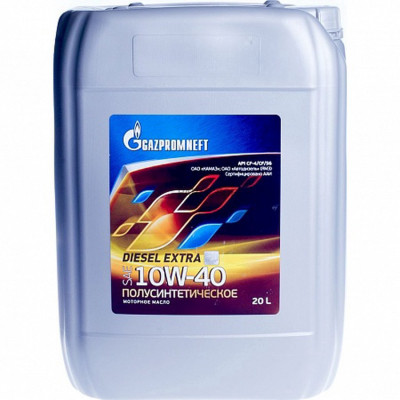 ГАЗПРОМНЕФТЬ Дизель Экстра SAE 10w40, API CF-4/CF/SG (20л) Масло моторное ГАЗПРОМНЕФТЬ Дизель Экстра SAE 10w40, API CF-4/CF/SG (20л) Масло моторное