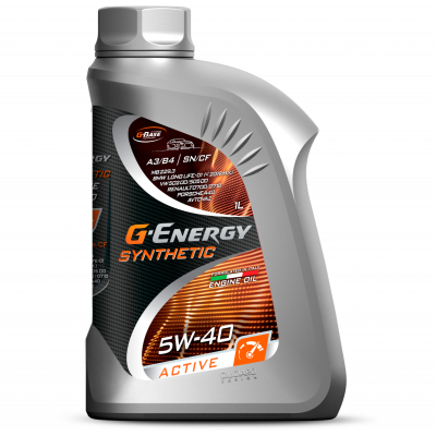 ГАЗПРОМНЕФТЬ G-Energy SyntheticActive 5w40 (1л) масло синтетическое ГАЗПРОМНЕФТЬ G-Energy SyntheticActive 5w40 (1л) масло синтетическое