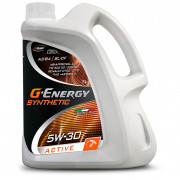 ГАЗПРОМНЕФТЬ  G-Energy SyntheticActive  5w30 (4л) масло синтетическое