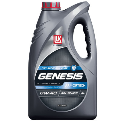 ЛУКОЙЛ GENESIS ARMORTECH 0w40 (4л) Синтетика ЛУКОЙЛ GENESIS ARMORTECH 0w40 (4л) Синтетика