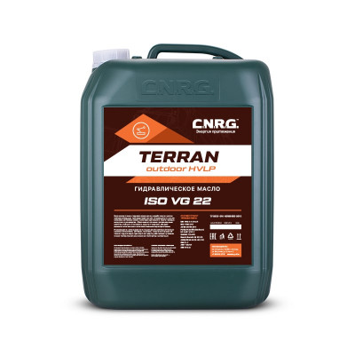 C.N.R.G. Terran outdoor HVLP 22 (20л) гидравлическое масло C.N.R.G. Terran outdoor HVLP 22 (20л) гидравлическое масло