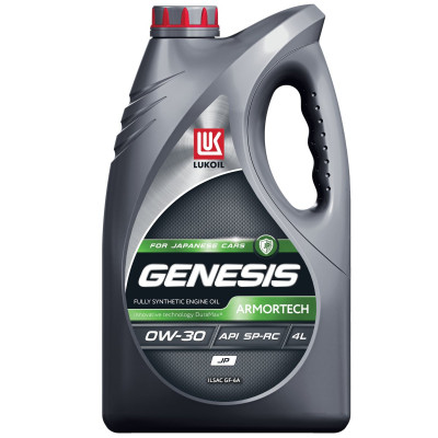 ЛУКОЙЛ GENESIS ARMORTECH JP 0w30 (4л) Синтетика ЛУКОЙЛ GENESIS ARMORTECH JP 0w30 (4л) Синтетика