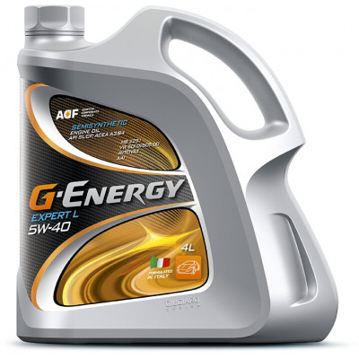 ГАЗПРОМНЕФТЬ G-Energy Expert L 5w40 (4л) Масло полусинтетическое ГАЗПРОМНЕФТЬ G-Energy Expert L 5w40 (4л) Масло полусинтетическое