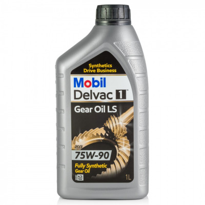 Масло Mobil Delvac 1 Gear Oil LS 75W-90 (замена MOBILube Syn LS 75w90;AP GL-5/LS Синтетика (1л) Масло Mobil Delvac 1 Gear Oil LS 75W-90 (замена MOBILube Syn LS 75w90;AP GL-5/LS Синтетика (1л)