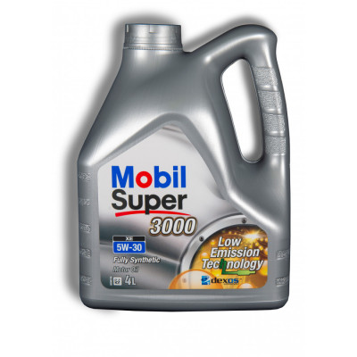 Масло MOBIL Super 3000 ХE 5w30 (4л) Синтетика Масло MOBIL Super 3000 ХE 5w30 (4л) Синтетика