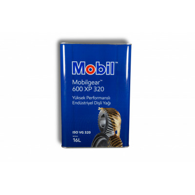 MOBIL GEAR 600 XP 320 (16л) масло редукторное MOBIL GEAR 600 XP 320 (16л) масло редукторное