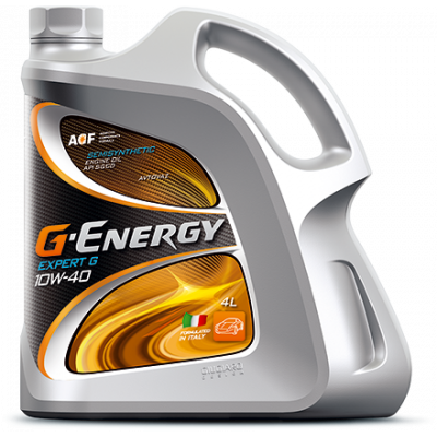 ГАЗПРОМНЕФТЬ G-Energy Expert G 10w40 (4л) Масло полусинтетическое ГАЗПРОМНЕФТЬ G-Energy Expert G 10w40 (4л) Масло полусинтетическое